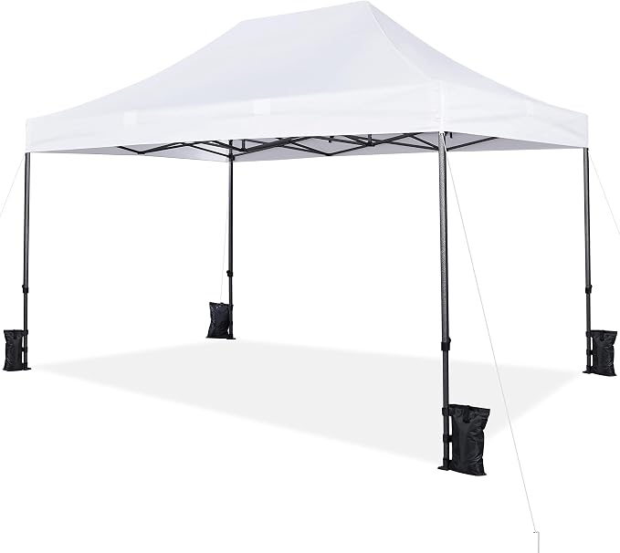 Yaheetech Heavy Duty Pop Up Canopy Tent, 10x15 Commercial Instant Shelter Tent by Yaheetech