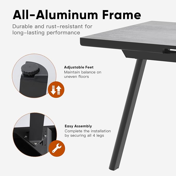RoyalCraft Patio Expandable Table Dining Set - Image 6