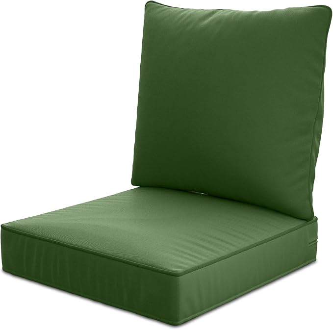 22" x 22" x 6" Outdoor Deep Seat Cushions by Unknown