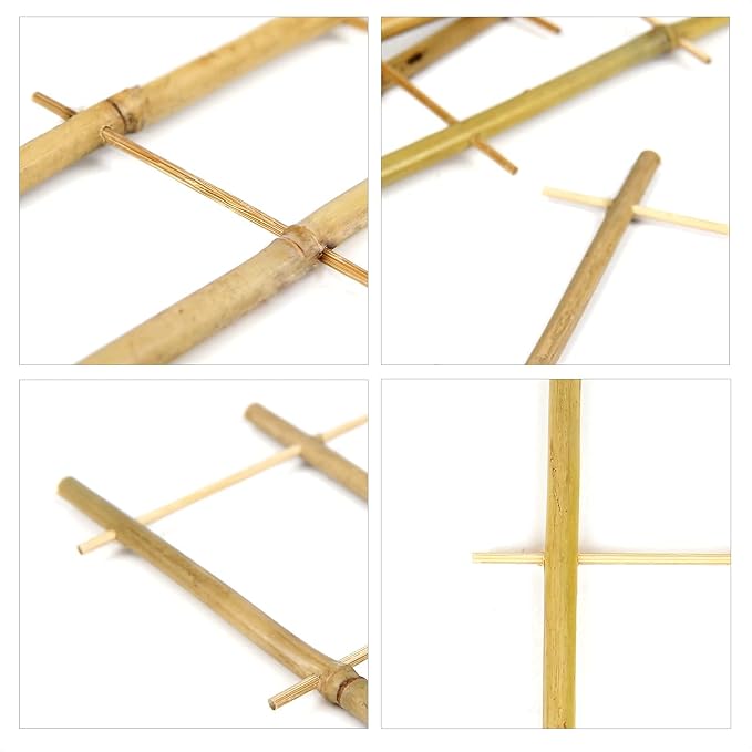 Bamboo Trellis, 16in Ladder-Shaped Trellis - Image 8