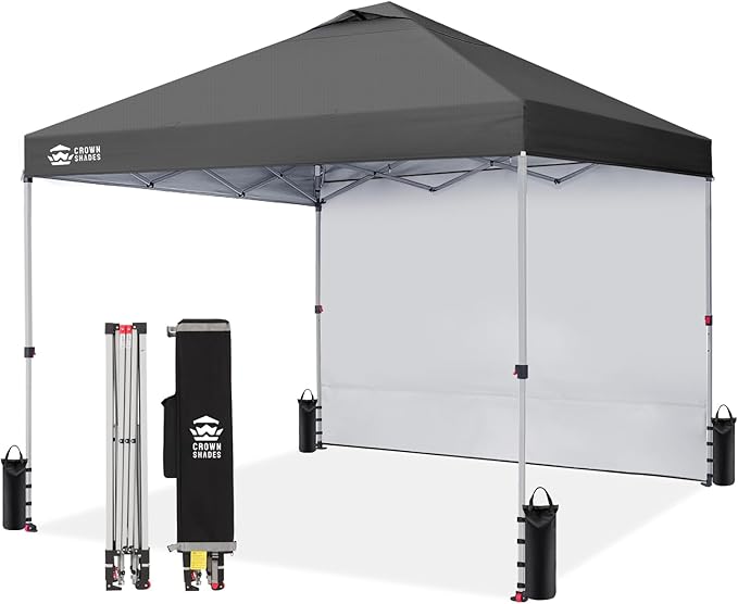CROWN SHADES 12x12 Pop Up Canopy Tent Instant Commercial by CrownShades