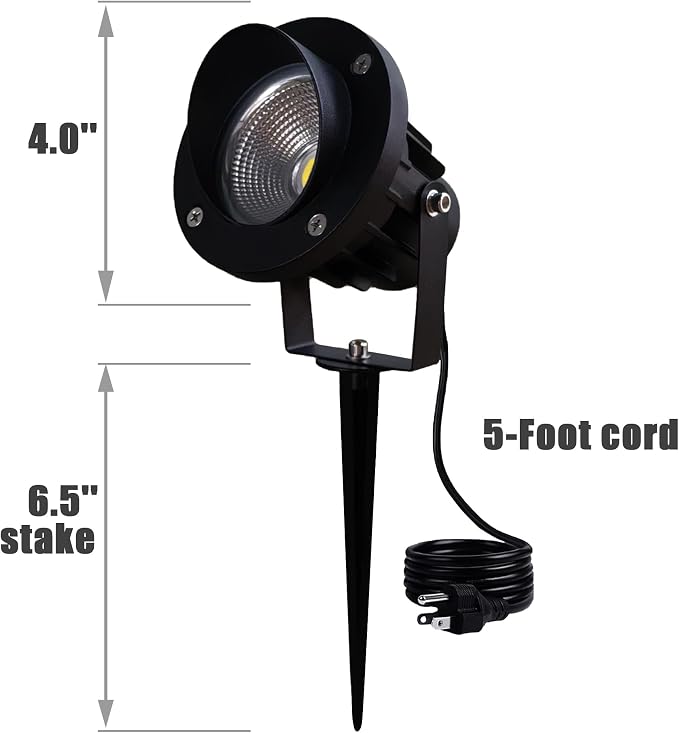 Spotlight for Outdoor 120V 20W Warm White - Image 5
