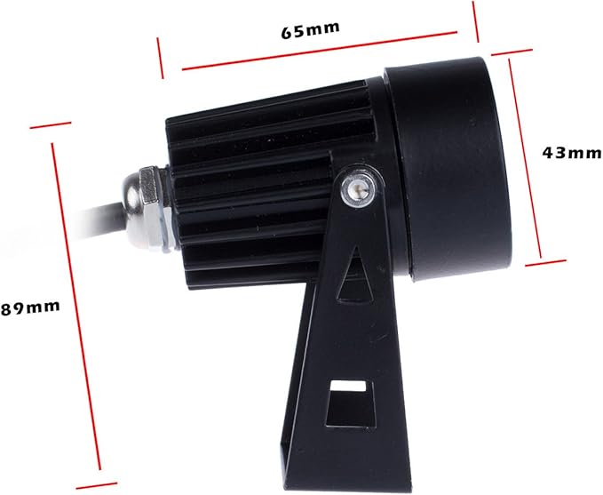 LemonBest® Outdoor LED Landscape Up Down Light Spotlight Low Voltage 12V - Image 4