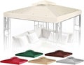 Flexzion Gazebo Cover Replacement Canopy Top 12x12 Ft by Flexzion