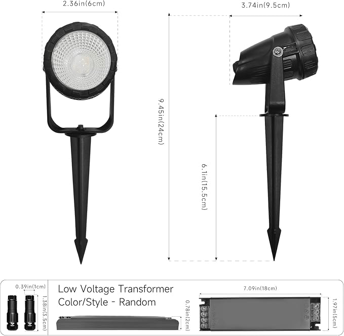 Low Voltage Safety Landscape Lights Outdoor: 7W 840LM LED Landscape Lighting - Image 9