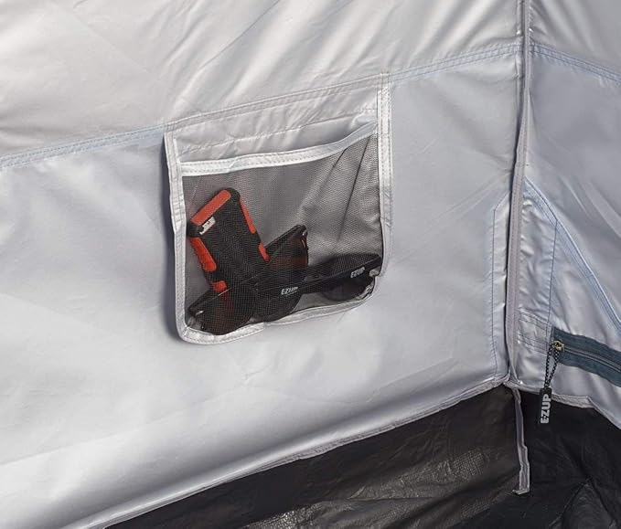E-Z UP Camping Cube 6.4, Converts 10' Straight Leg Canopy into Camping Tent - Image 6