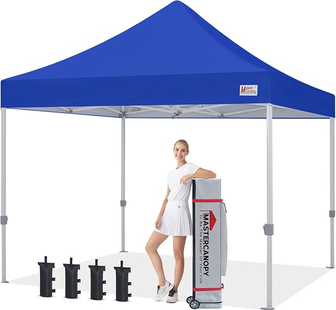 MASTERCANOPY Pop Up Canopy Tent Commercial Grade 10x10 Instant Shelter by MASTERCANOPY