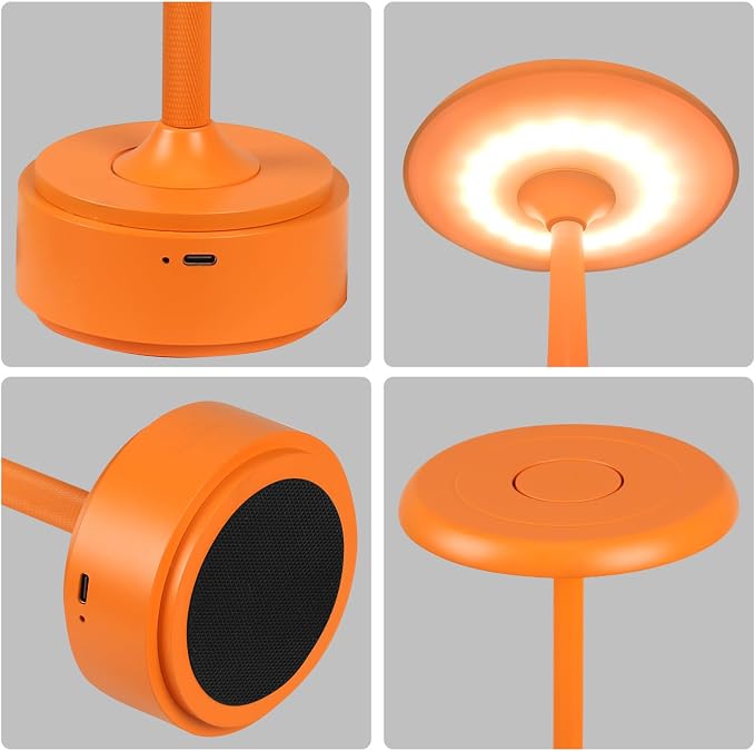 5200mAh Rechargeable Cordless LED Table Lamps Touch Sensor Light, 3-Levels - Image 6