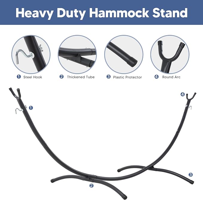 SUNCREAT Portable Outdoor Hammock - Image 4