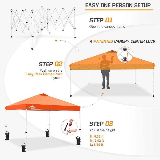 EAGLE PEAK Pop Up Canopy Tent - Image 6