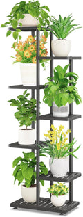 iDavosic.ly Plant Stand Indoor Outdoor, 6-Tier Tall Metal Flower Shelf by iDavosicly