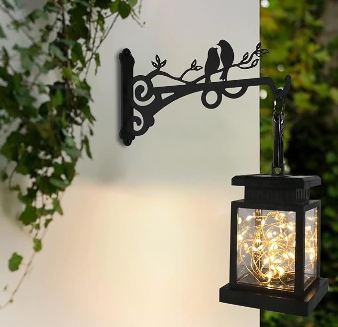 Multipurpose Hanging Basket Plant Brackets Outdoor Indoor, Heavy Duty Solid - Image 5