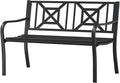 On Shine Patio Garden Bench, Outdoor Park Bench by Unknown