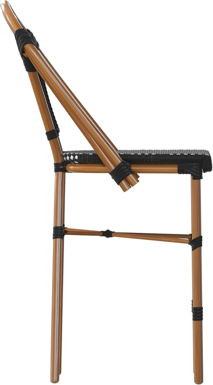 EMMA + OLIVER Soie Bistro Counter Stool - Image 8