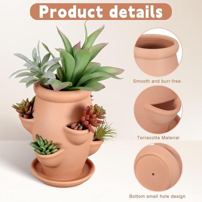 Strawberry Planter Garden Tower - Image 3