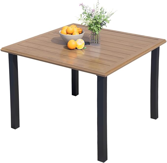 37.8'' Square Outdoor Patio Table - Image 7