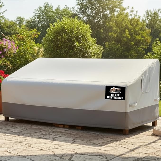 GORILLA GRIP Waterproof Large Outdoor Patio Sofa Cover, 3 Seater 80 Inch by GorillaGrip