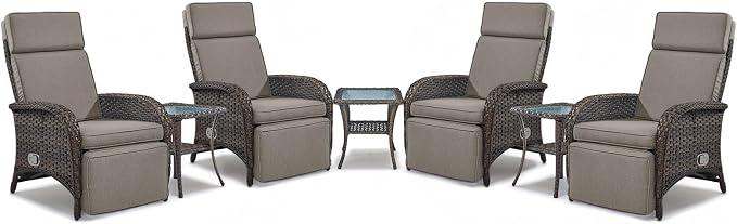 Belord 7 Piece Wicker Patio Furniture Set by Belord