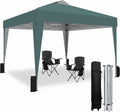 SANWAY 10x10 Pop up Canopy Tent, One-Button, Outdoor Instant Canopy Protable by SANWAY