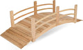 Shine Company 4982N 6 Ft. Cedar Wood Garden Bridge by ShineCompany