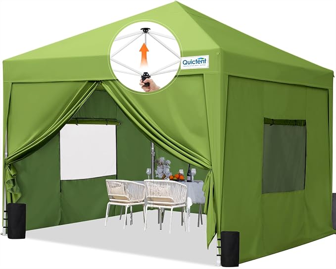 Quictent Privacy 10x10 Pop up Canopy Tent by QUICTENT