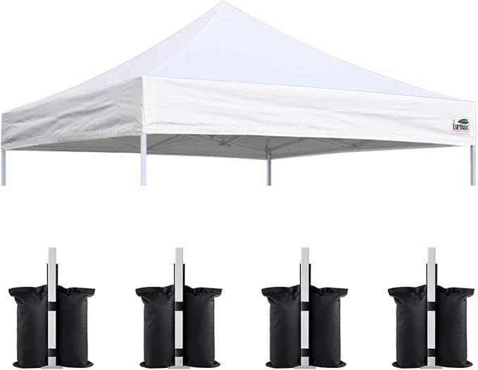 Eurmax USA New 10x10 Pop Up Canopy Replacement Canopy Tent Top Cover, Instant by Eurmax