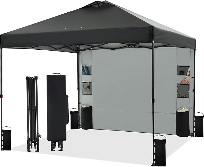 10'x10' Pop Up Canopy Tent by TUNBNEOUTDOORLIVING