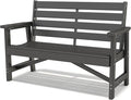 GREENVINES Outdoor Bench | 51.5’’ | HDPE | Garden Benches | Weatherproof | by GreenVines