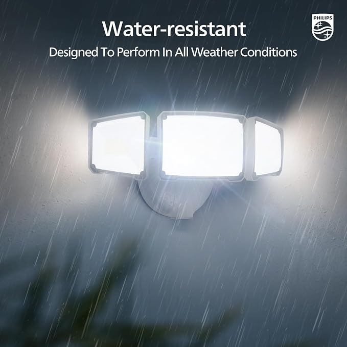 Philips 72W 7400LM LED Flood Lights Outdoor, Dusk to Dawn Aluminum Security - Image 8