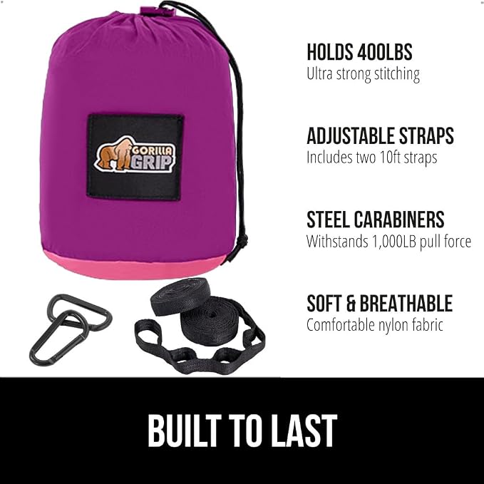 GORILLA GRIP Durable Camping Hammock - Image 2