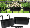 vensovo 16 Inch Railing Planter by vensovo