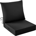 Outdoor Seat Cushion Set, Waterproof & Fade Resistant Patio Chair Cushions by IASEAHK