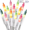BrizLabs Pastel Easter Lights, 34.8ft 150 Count Pastel Lights Connectable by BrizLabs