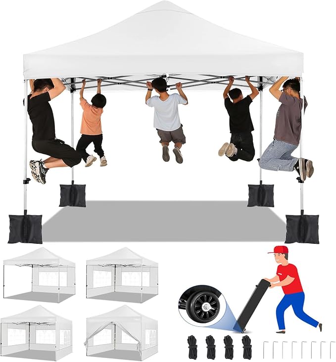COBIZI 10x10 Heavy Duty Pop Up Canopy Tent by COBIZI