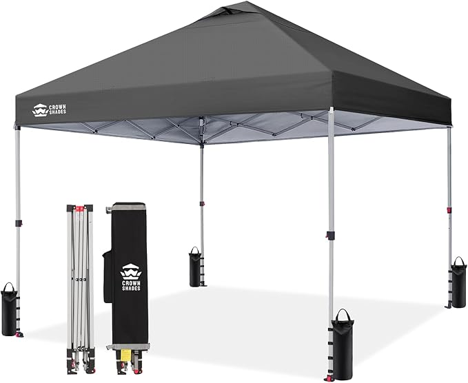 CROWN SHADES 10x10 Pop Up Canopy by CrownShades