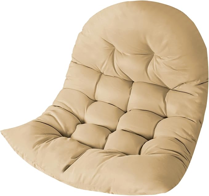 Thicken Egg Chair Cushion Replacement, Outdoor Hammock Swing Cushions by BCKNT