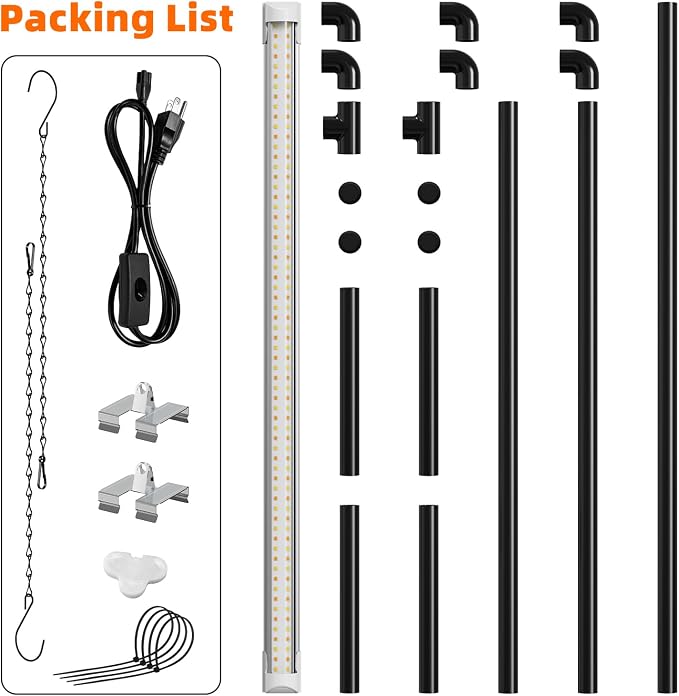 Bstrip Grow Light Stand, 2ft 24W Grow Light - Image 7