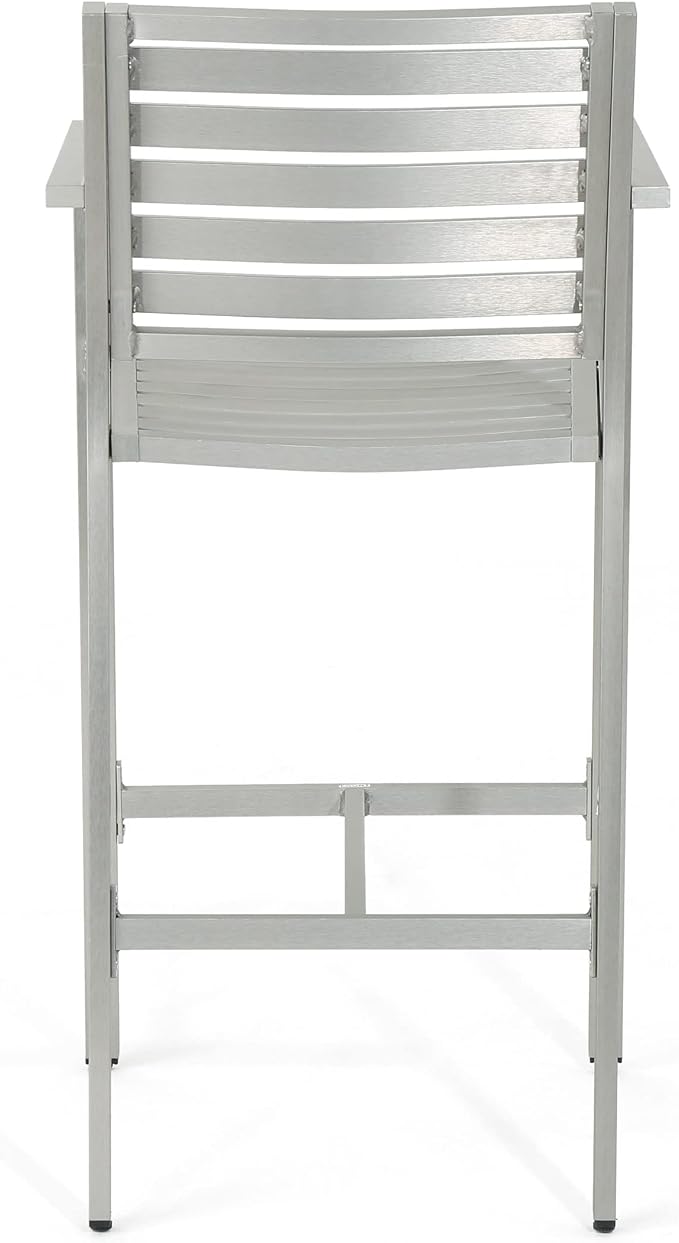 Christopher Knight Home Tammy Coral Outdoor Silver Rust-Proof Aluminum 29.50 - Image 8