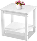 Stoog Outdoor & Indoor Side Table, Weather Resistant HIPS End Tables, by Stoog