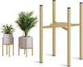 Plant Stand Indoor for 2 Height Options, Mid Century Modern Outdoor Planter by HomecourtyardsInterio
