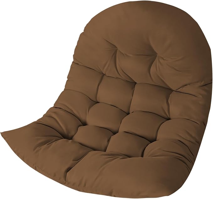 Thicken Egg Chair Cushion Replacement, Outdoor Hammock Swing Cushions by BCKNT