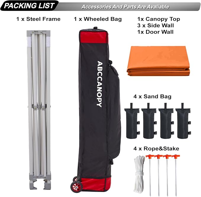 ABCCANOPY Easy Pop Up Canopy Tent - Image 5