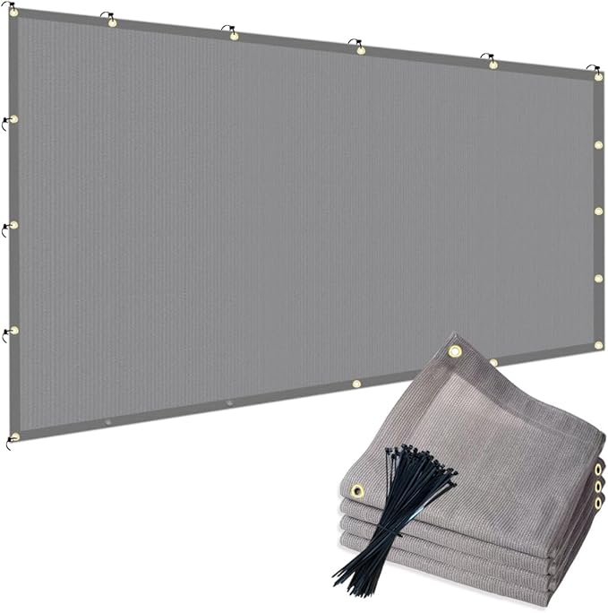 90% 10x15ft Sun Shade Cloth for Outdoor Deck Backyard Patio Garden Pergola by POYEE