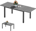 SERWALL Outdoor Expandable Dining Table 60" by SERWALL