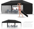 Garvee 10x10 Pop Up Canopy Tent, Heavy Duty Commercial Instant Shelter by Garvee