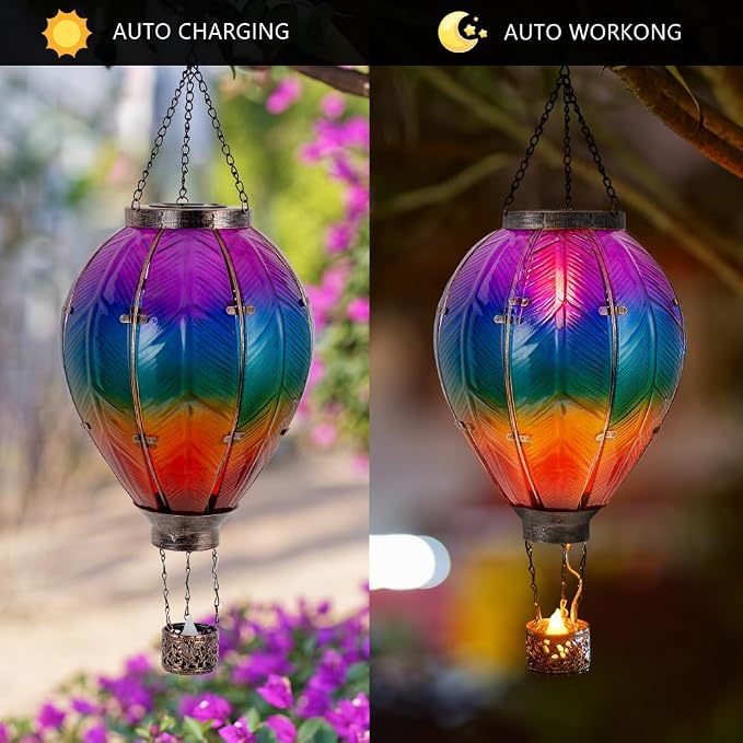 STARSOUL Extra Large Solar Hot Air Balloon Lantern - Image 4