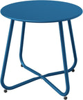 Grand patio Small Round Side Table Outdoor Side Table by GrandPatio