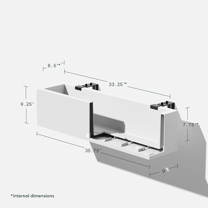 Veradek Block Series Railing Planter - Image 2