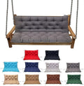 Swing Cushion Replacement Outdoor Porch Waterproof Bench Cushion 2-3 Seater by YXMKJOS