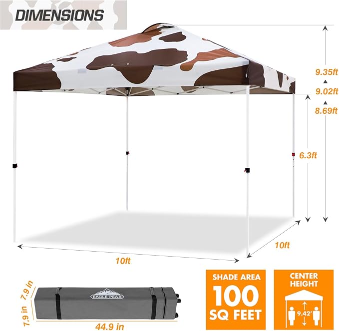 EAGLE PEAK Pop Up Canopy Tent - Image 3